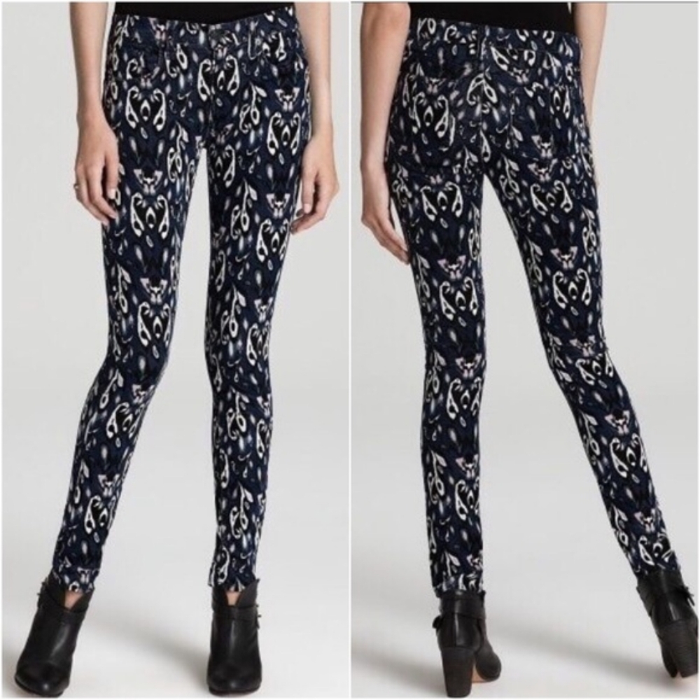 Rag & Bone Corduroy patterned skinny pants sz 25